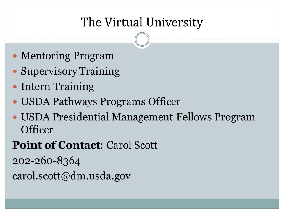 The Virtual University