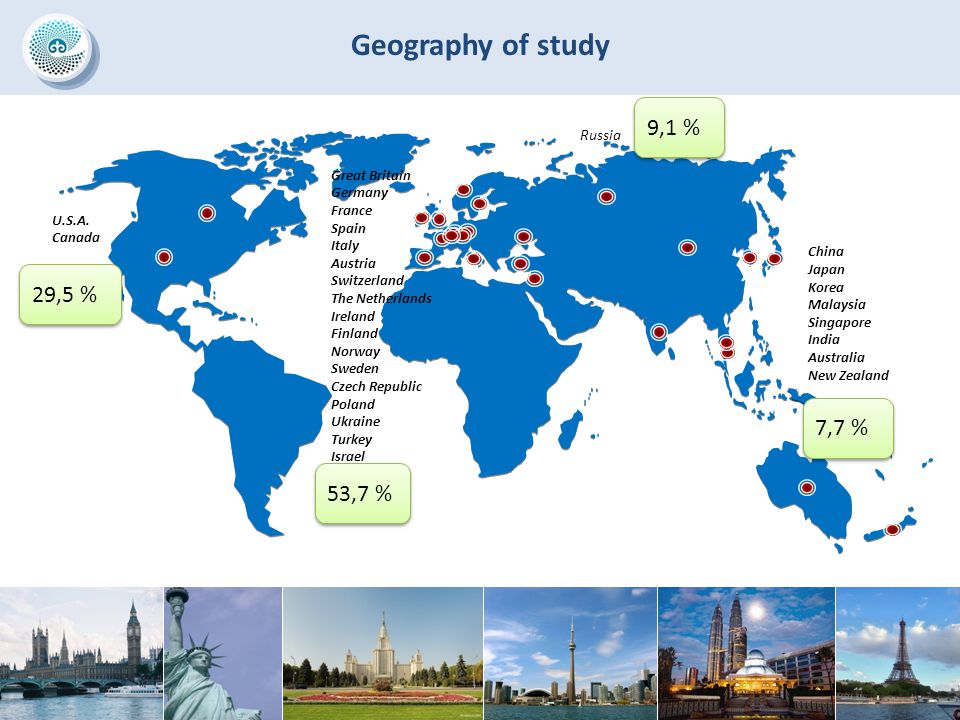География обучения Geography of study
