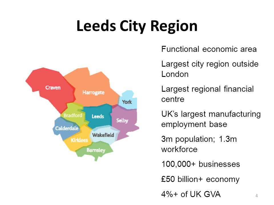 Leeds City Region Functional economic area
