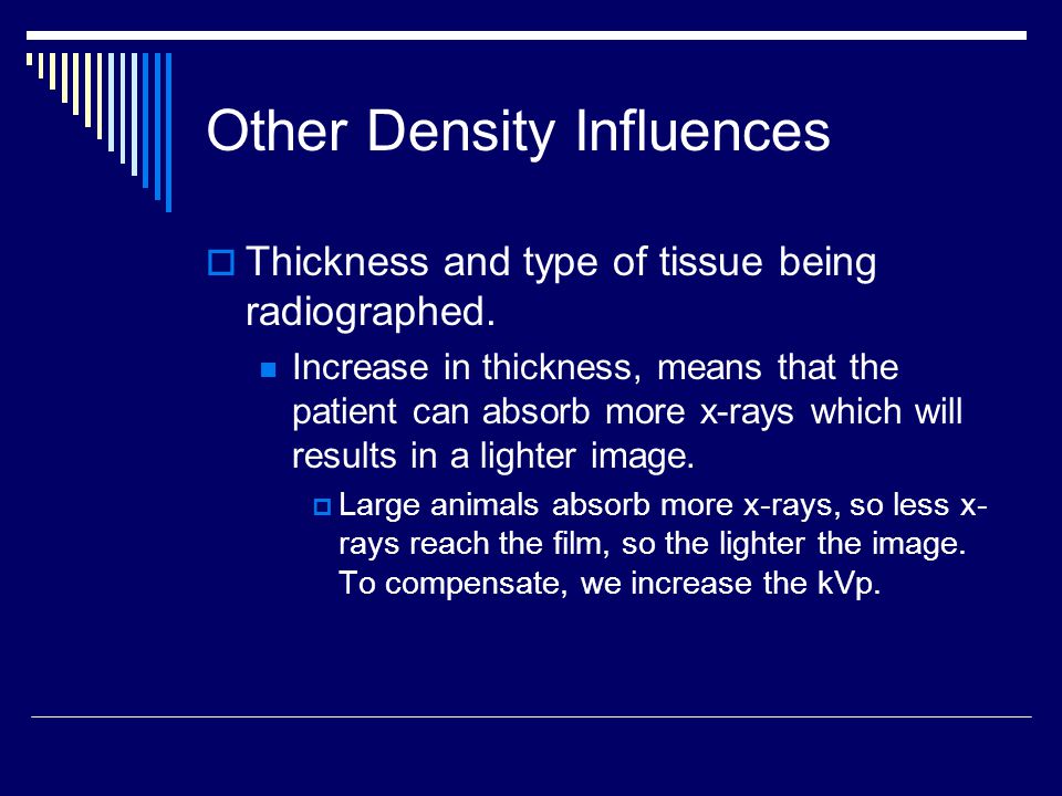 Other Density Influences
