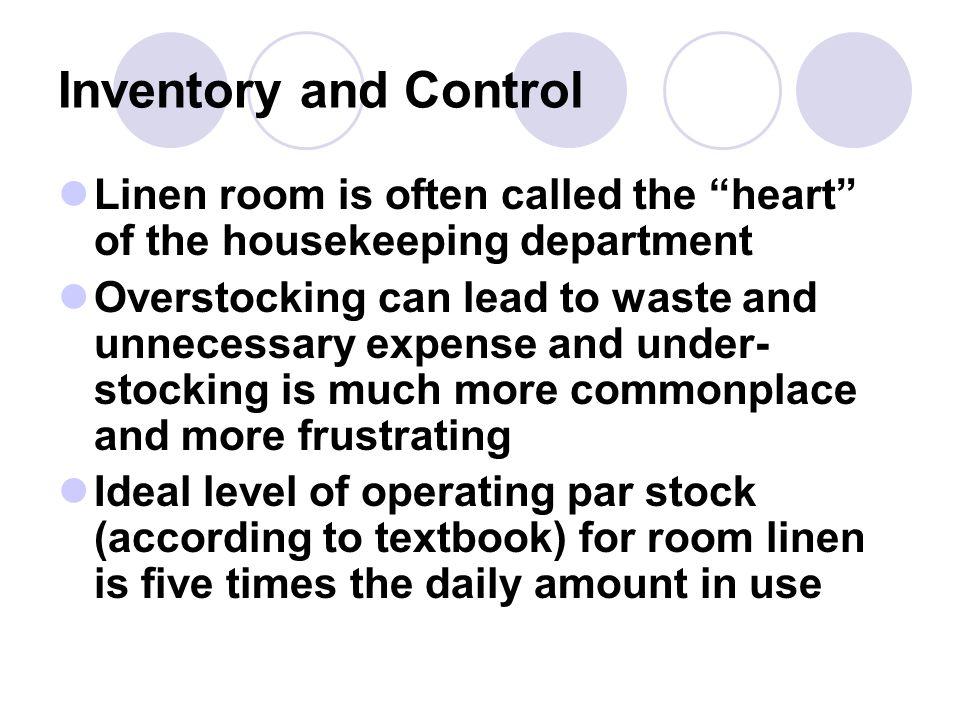 Chapter Four Housekeeping Ppt Video Online Download