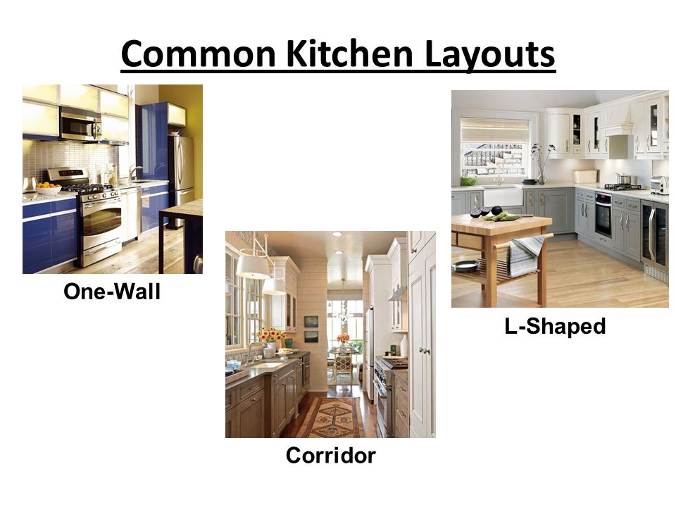 Common Kitchen Layouts