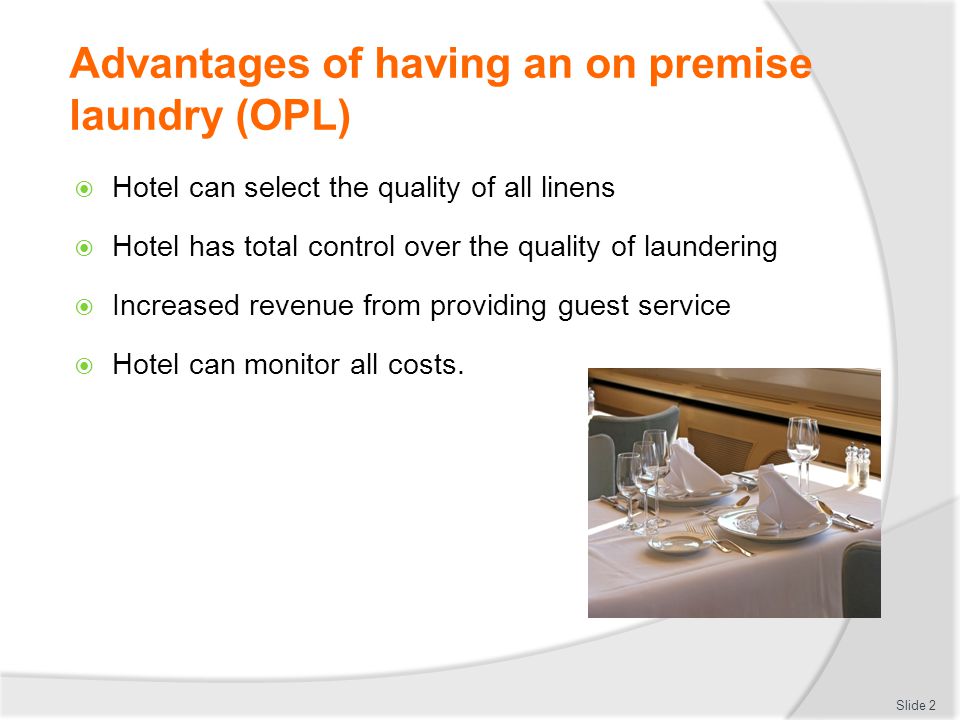 Launder Linen And Guests Clothes Ppt Video Online Download