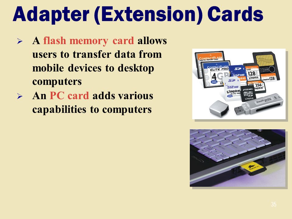 Adapter (Extension) Cards