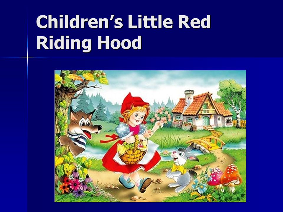 Children’s Little Red Riding Hood