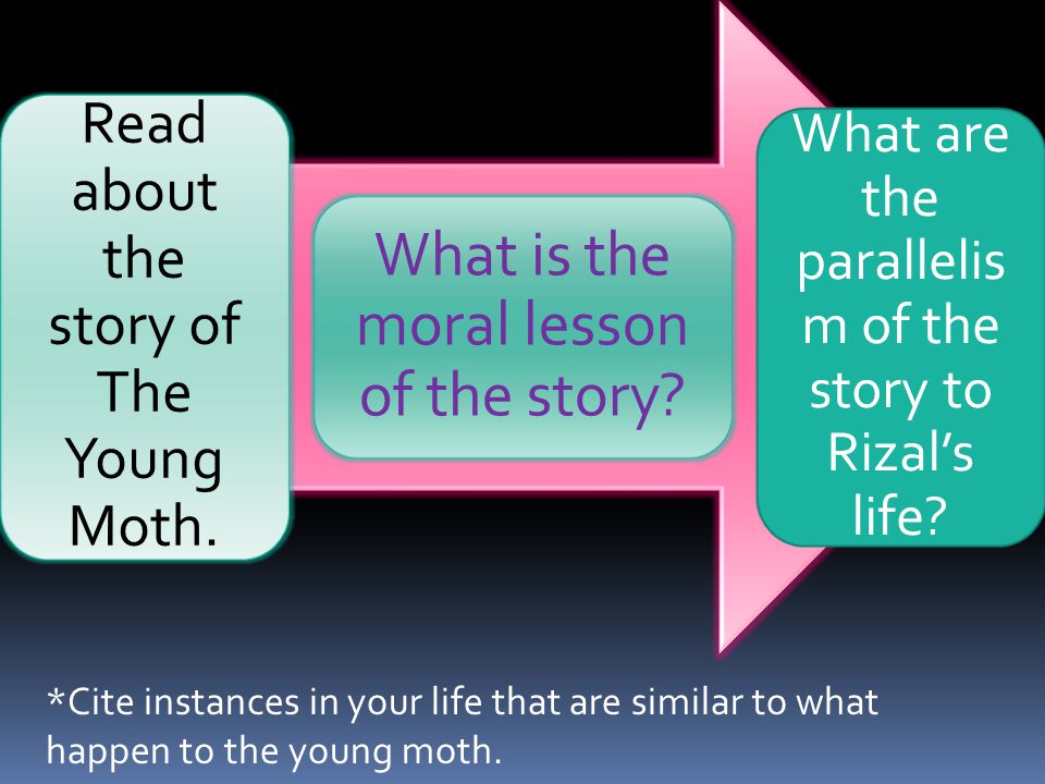 What is the moral lesson of the story