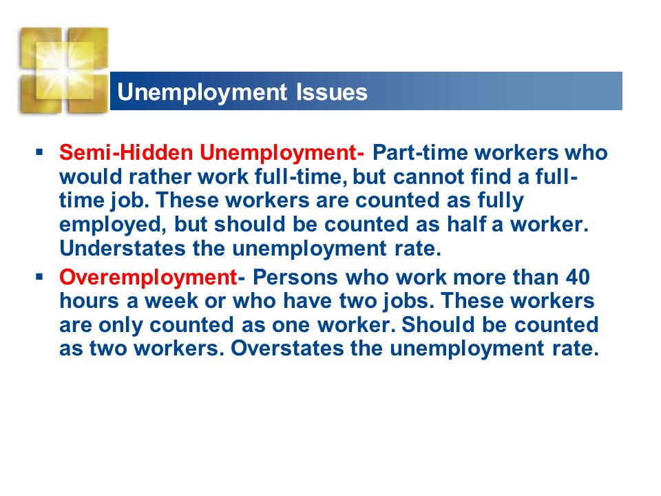 Unemployment Issues