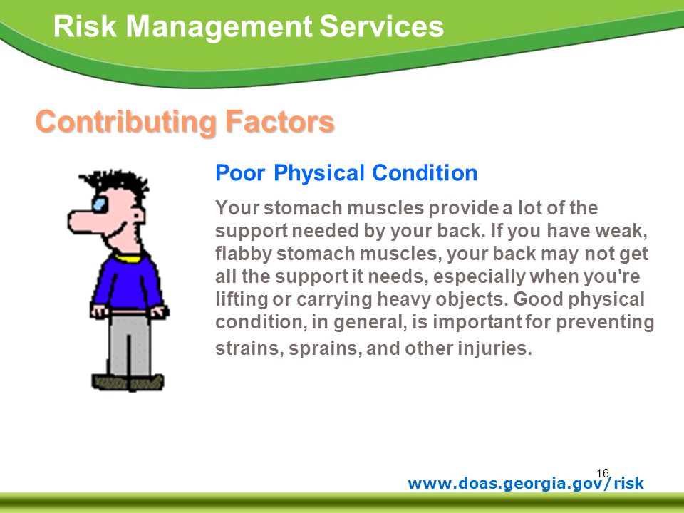 Contributing Factors Poor Physical Condition