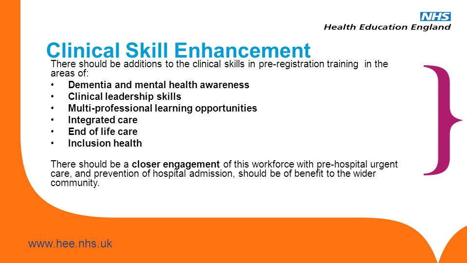 Clinical Skill Enhancement