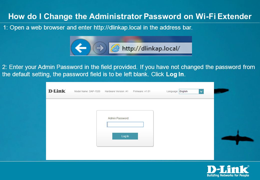 How do I Change the Administrator Password on Wi-Fi Extender