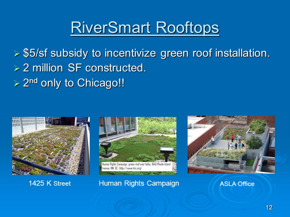 Financing Stormwater Green Infrastructure In Washington Dc Ppt Download