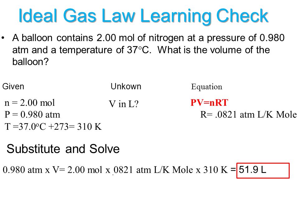 Gas Laws Ppt Download