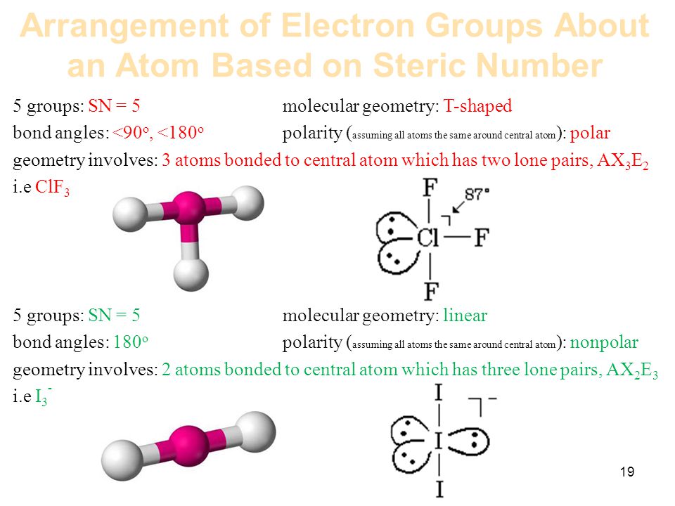 Presentation on theme: "Molecular Geometry and Bonding Theory"- P...