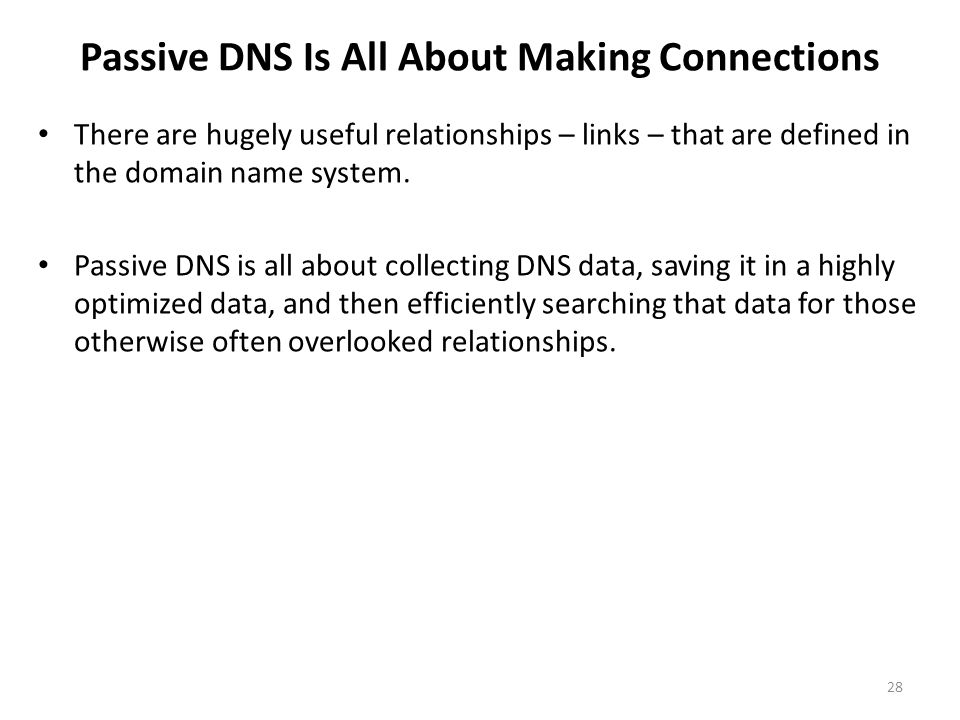 Investigating Infrastructure Links with Passive DNS and Whois Data