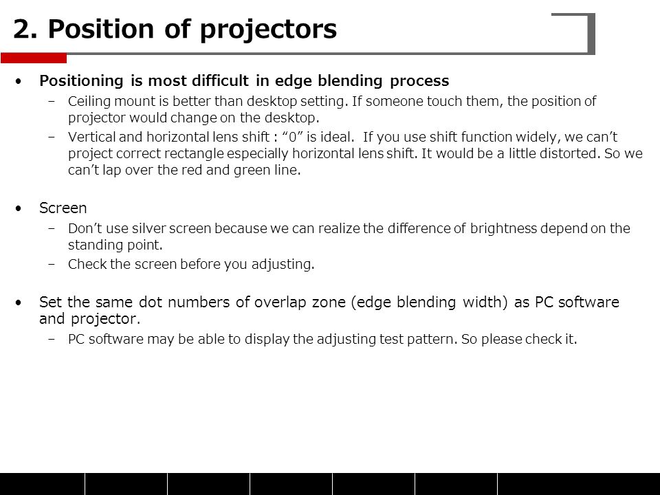 projector edge blending software projector edge blending software