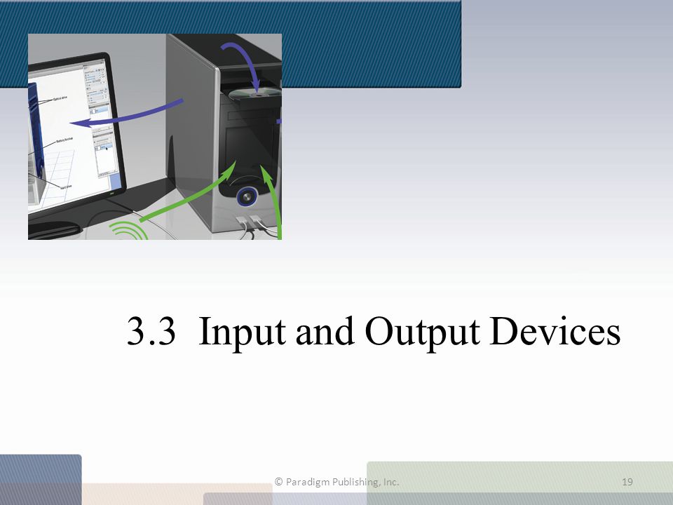 3.3 Input and Output Devices