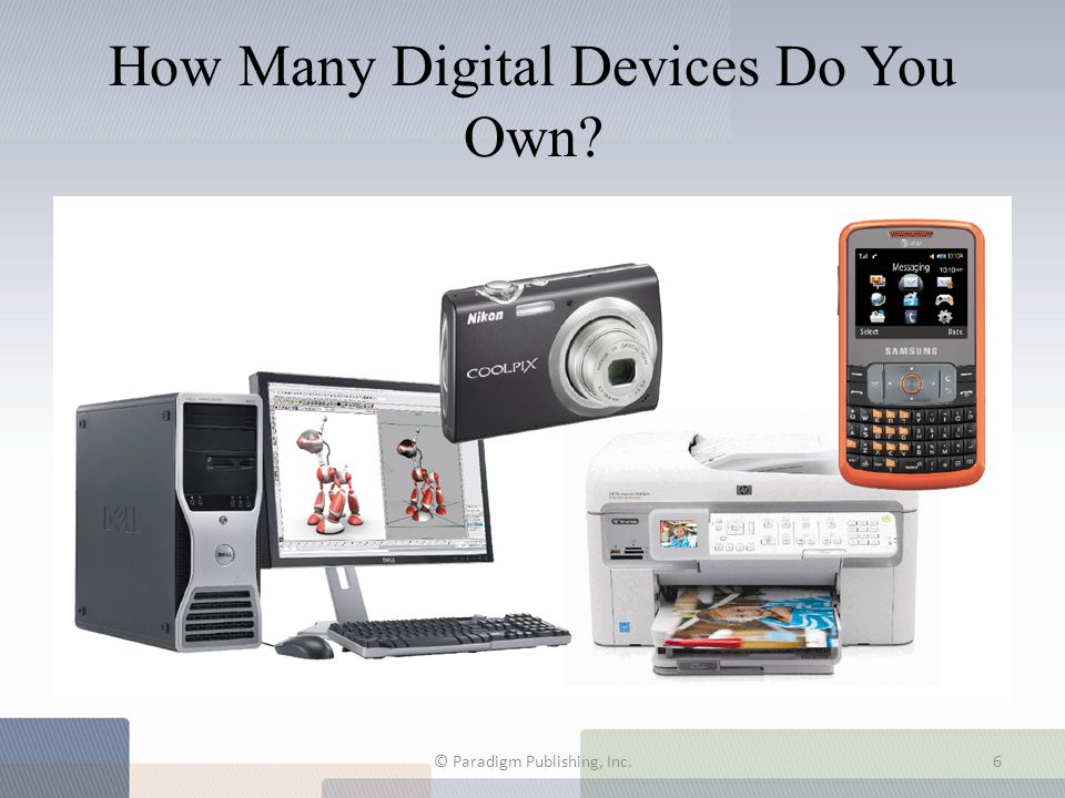 How Many Digital Devices Do You Own