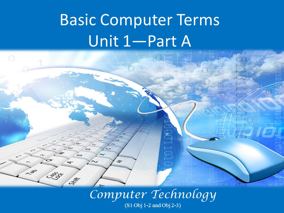 Computer terms Wordwall. Basic terms
