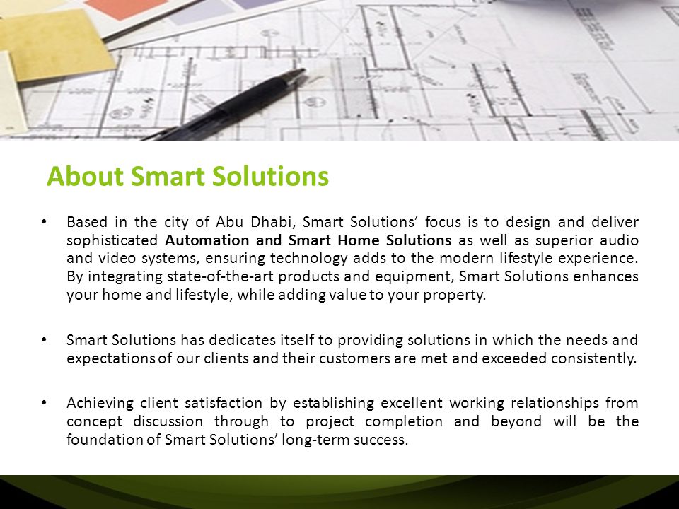 About Smart Solutions