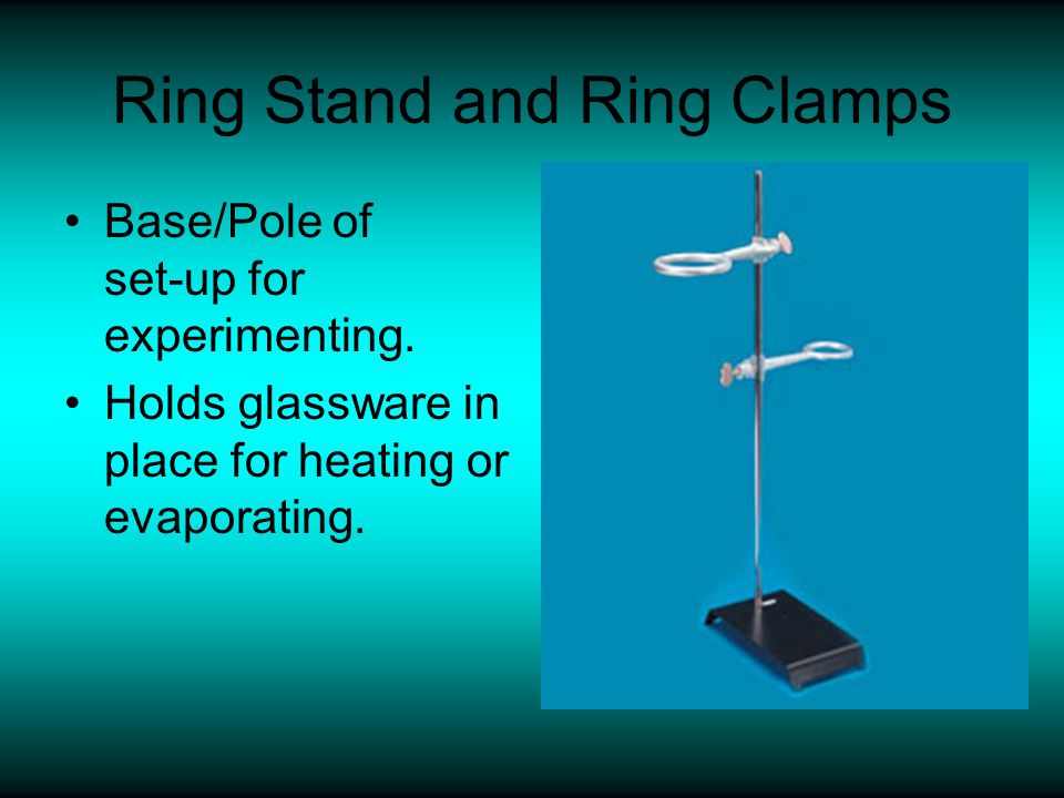 Ring Stand and Ring Clamps