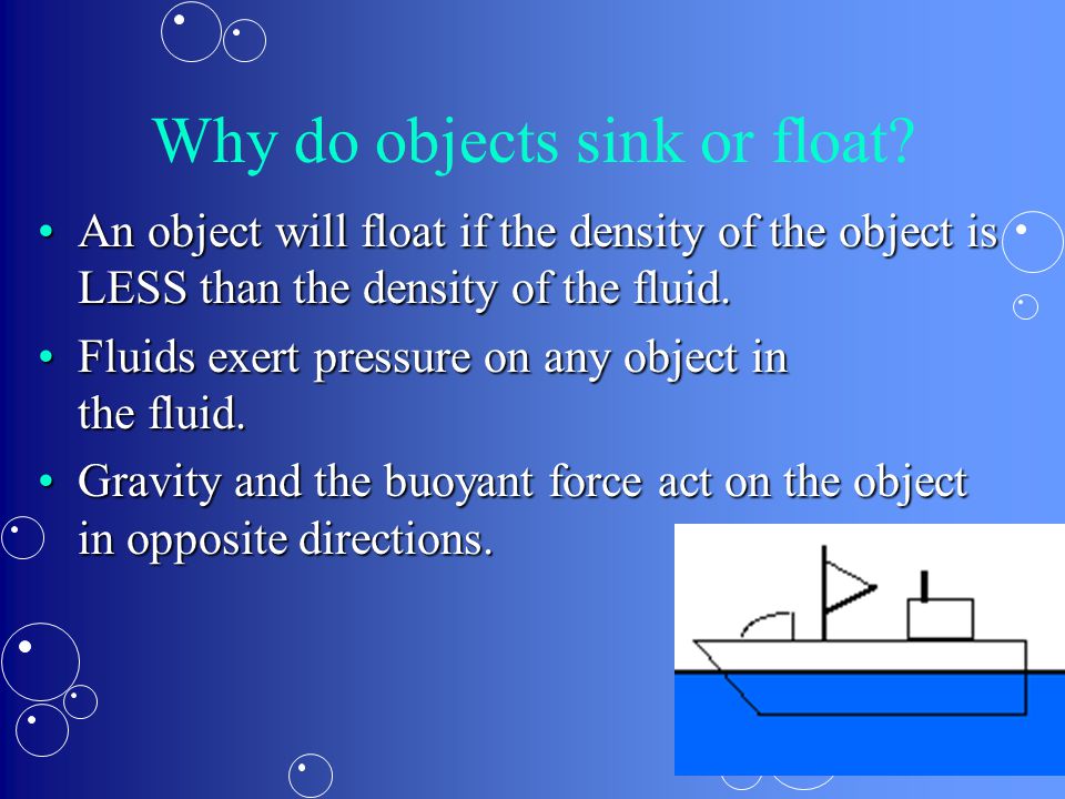 3 3 Notes Sinking Floating Ppt Video Online Download