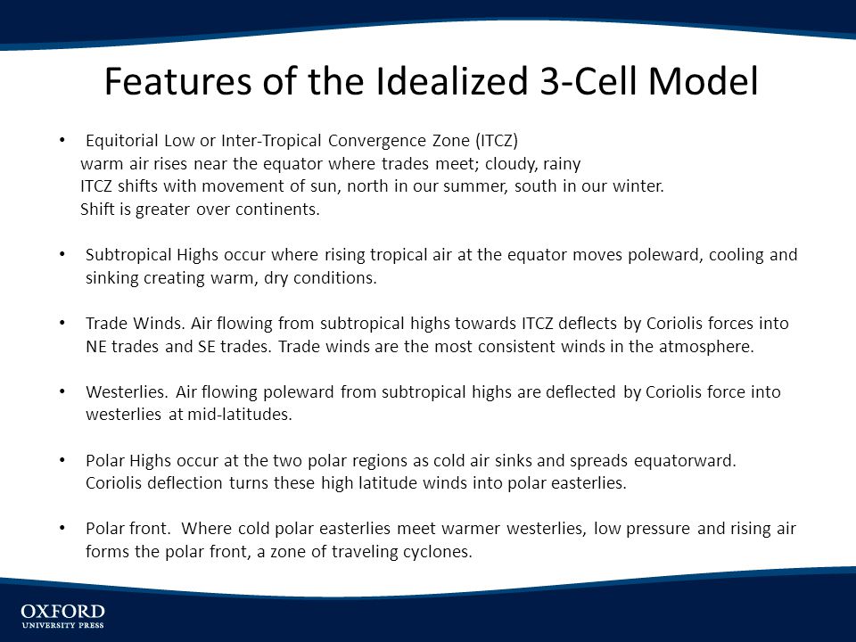 Features of the Idealized 3-Cell Model