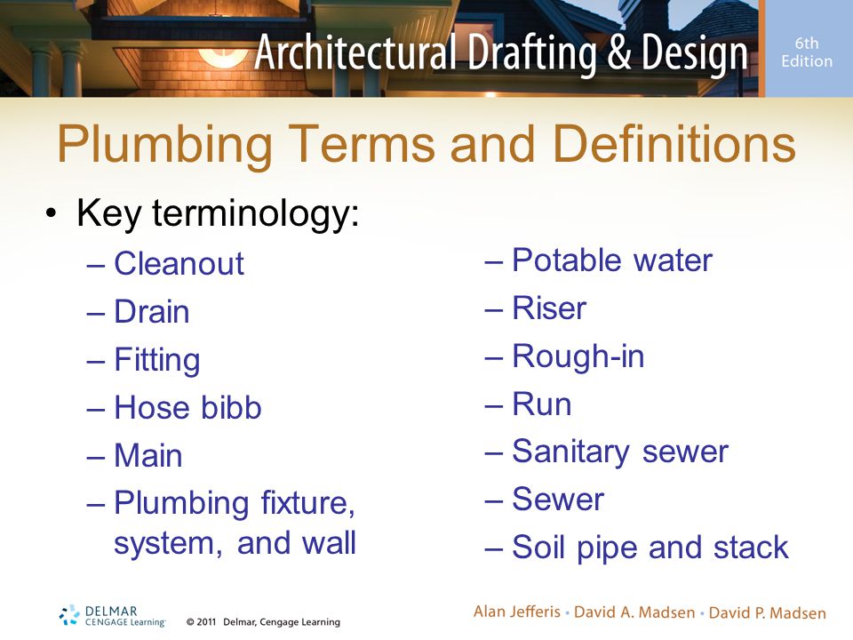 Plumbing Terms and Definitions