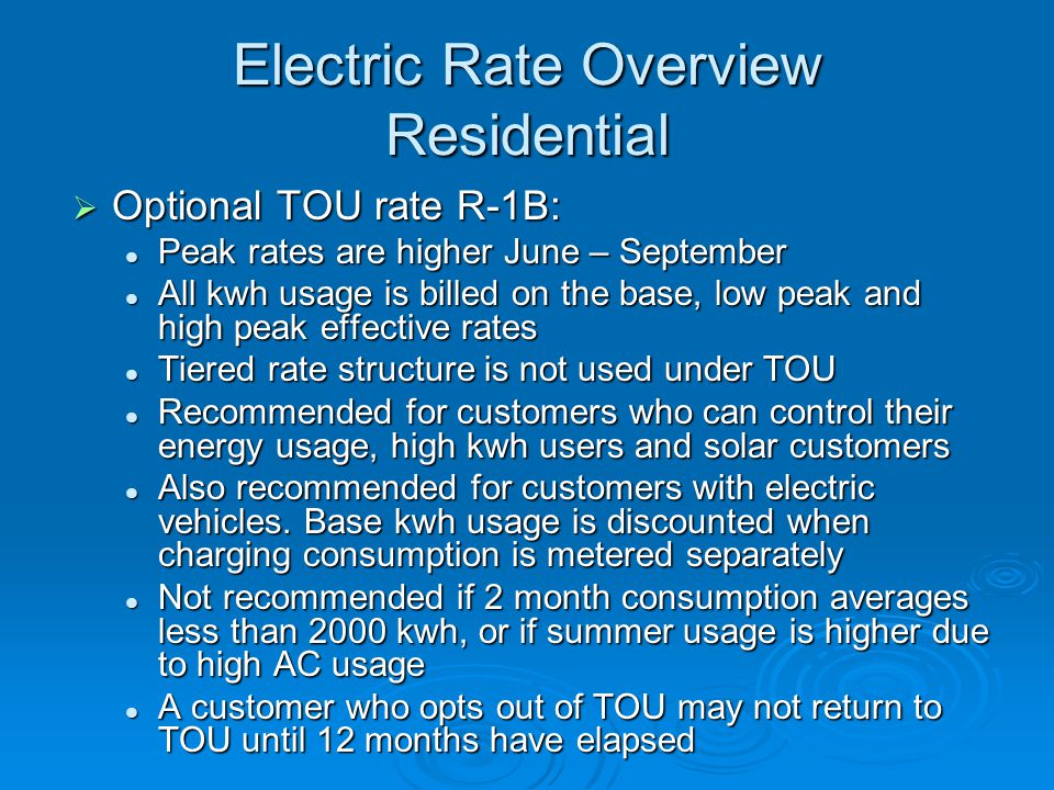 Introduction to LADWP Electric & Water Rates ppt video online download