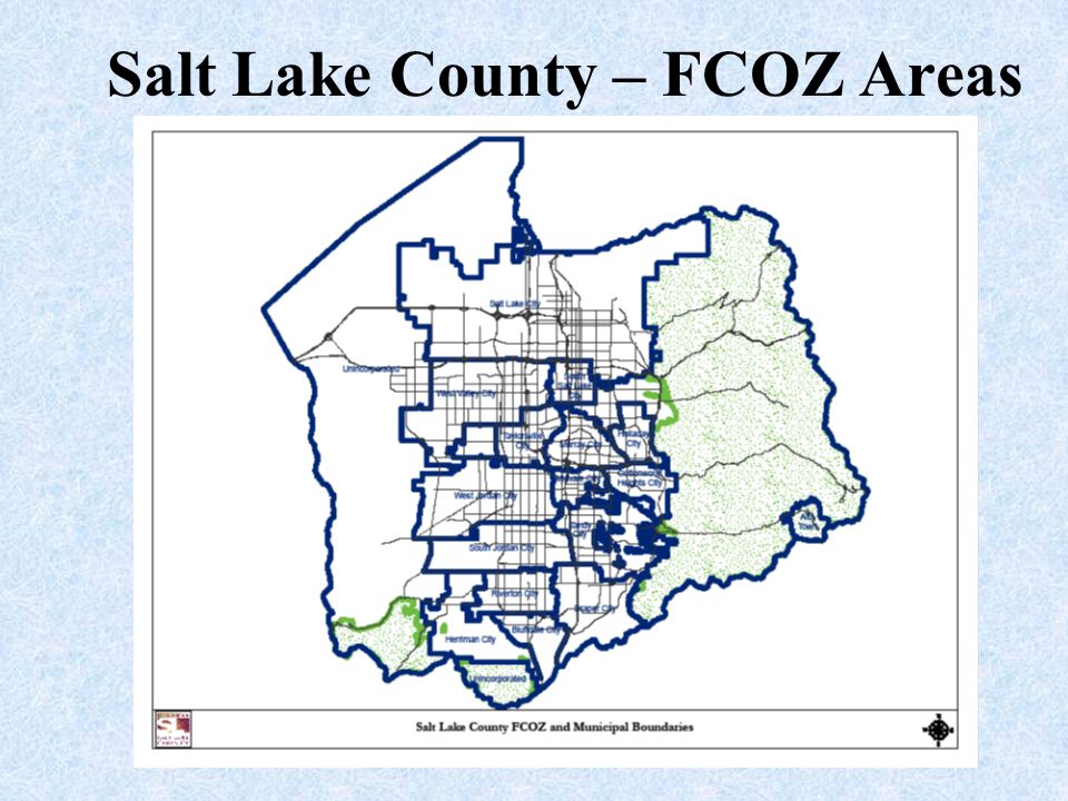 lake county zoning map Salt Lake County Foothills And Canyons Overlay Zone Fcoz lake county zoning map