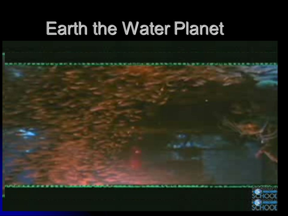 Earth the Water Planet