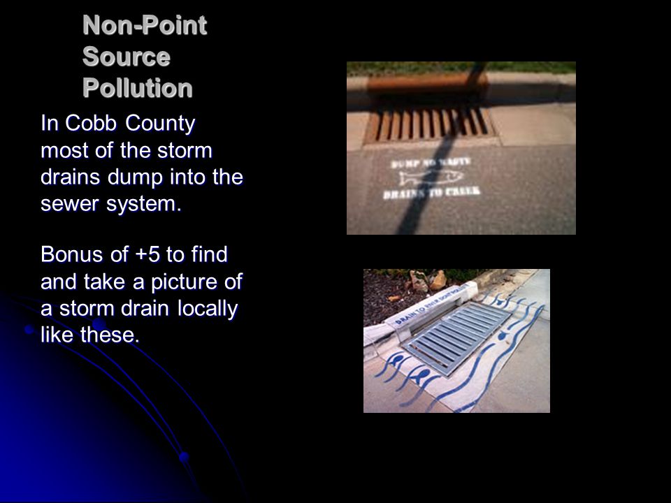 Non-Point Source Pollution