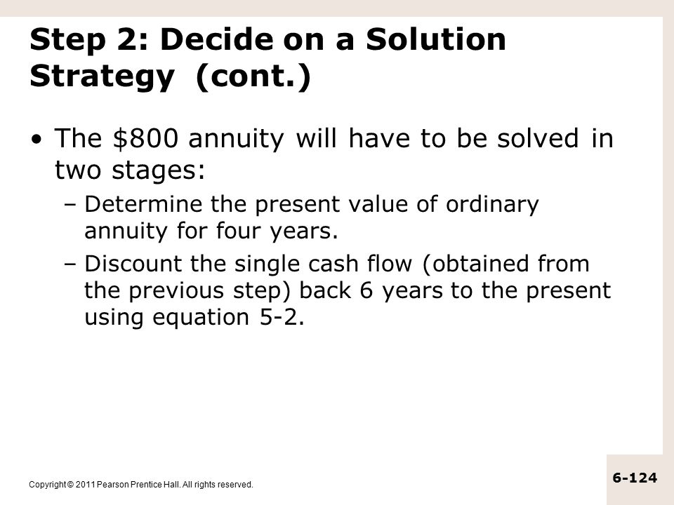Step 2: Decide on a Solution Strategy (cont.)