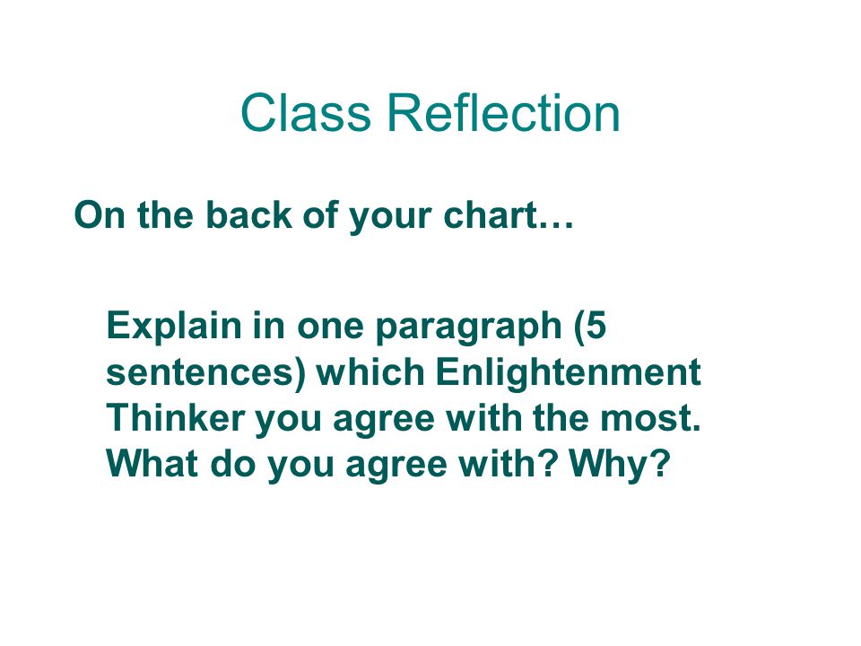 Class Reflection