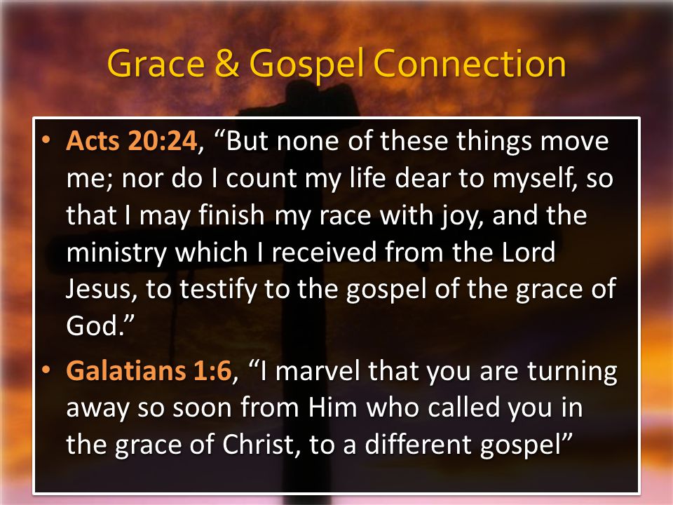 Grace & Gospel Connection