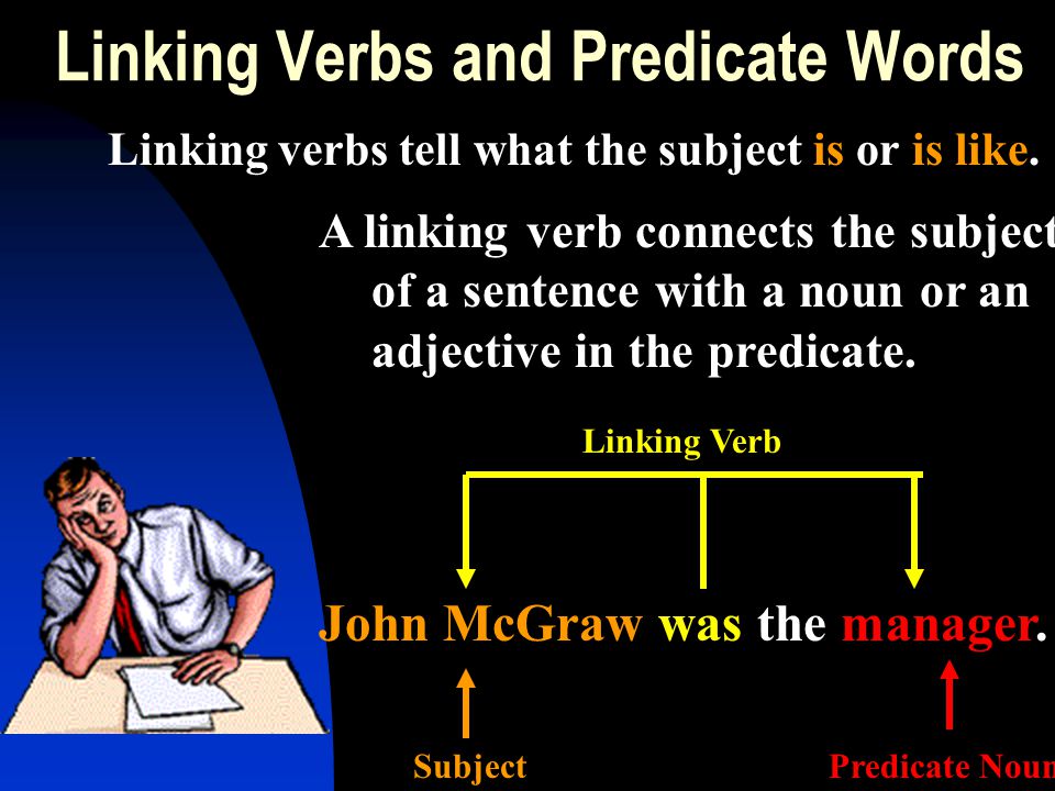 Linking Verbs and Predicate Words