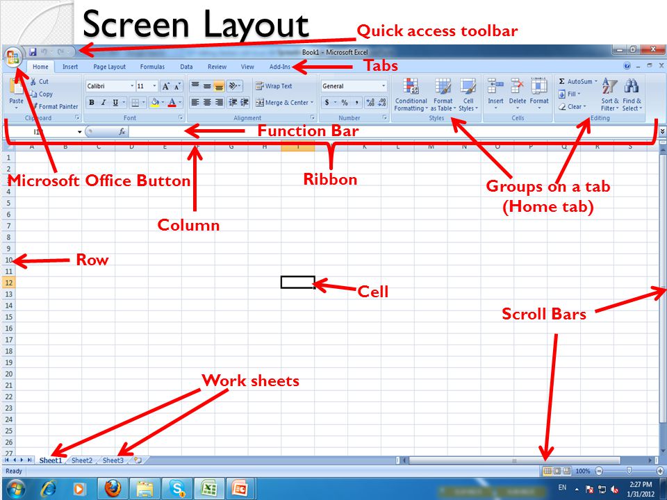 Using Microsoft Office Excel Ppt Video Online Download