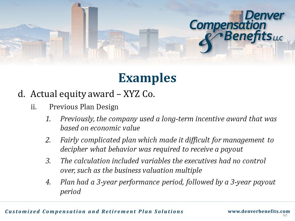 Structuring Effective Long Term Incentive Plans Ppt Video