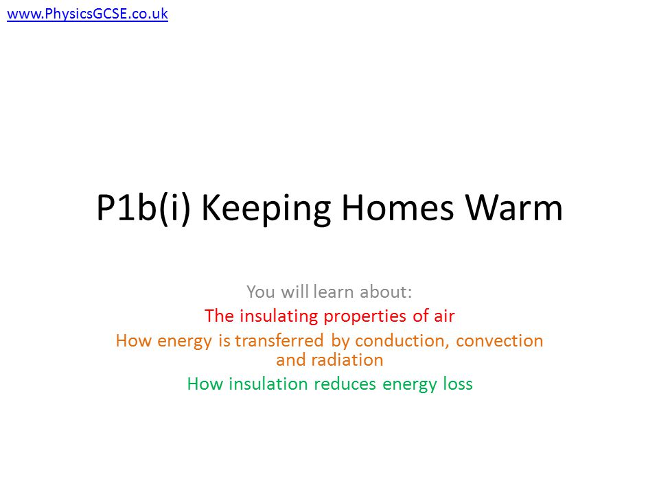P1b(i) Keeping Homes Warm