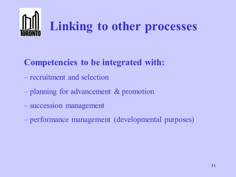Linking to other processes