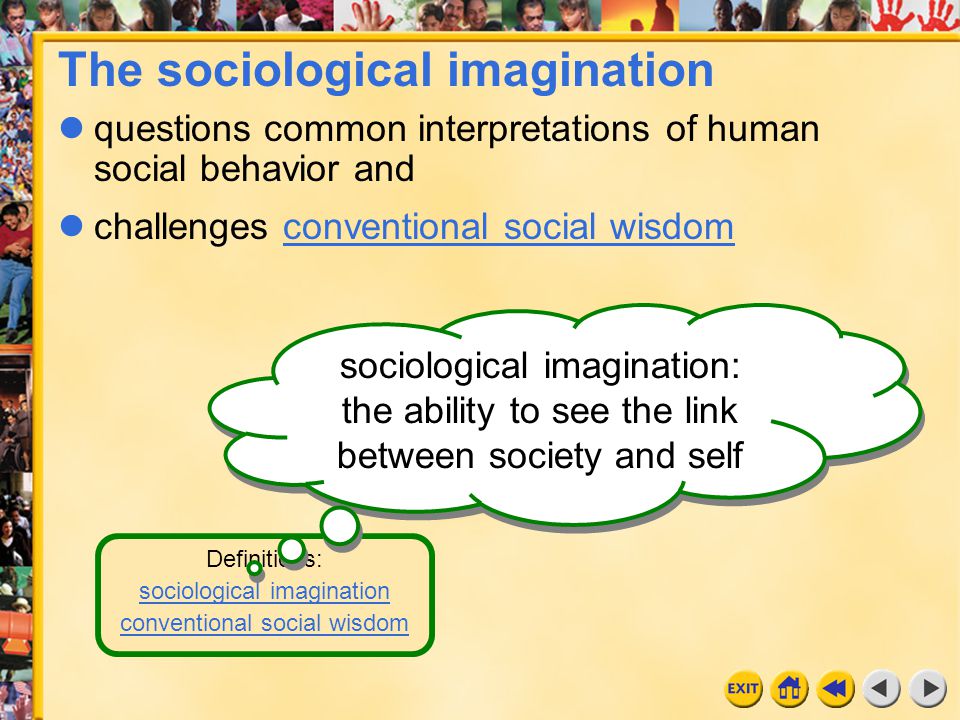 The sociological imagination
