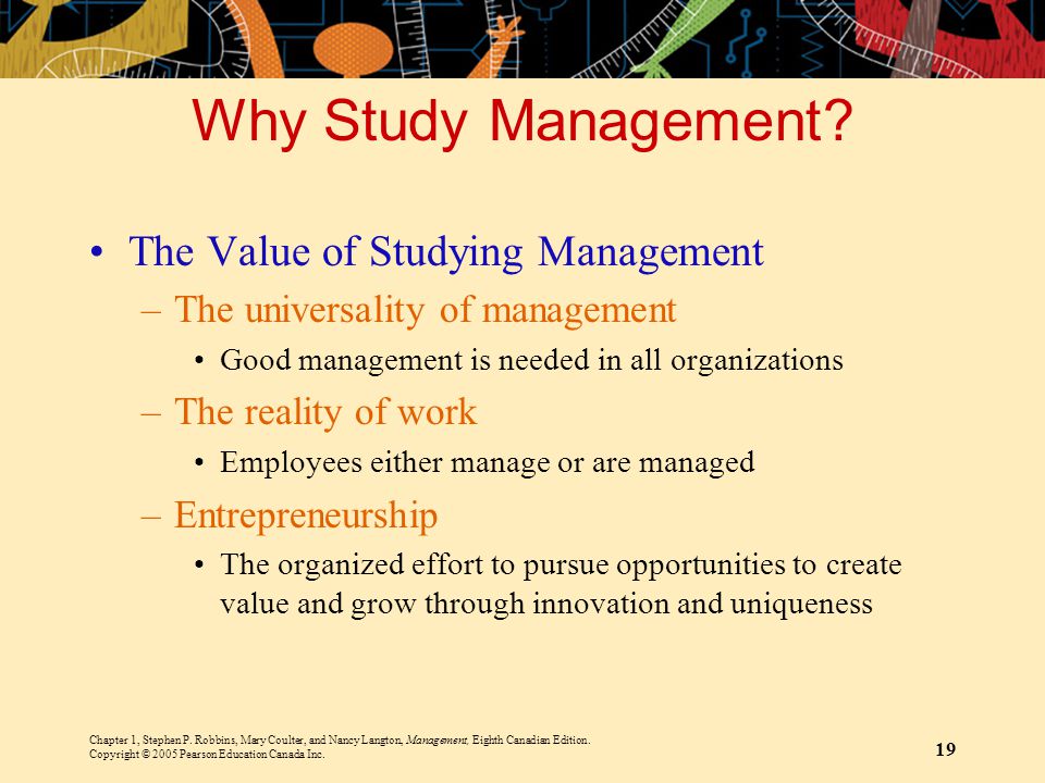 Why Study Management The Value of Studying Management