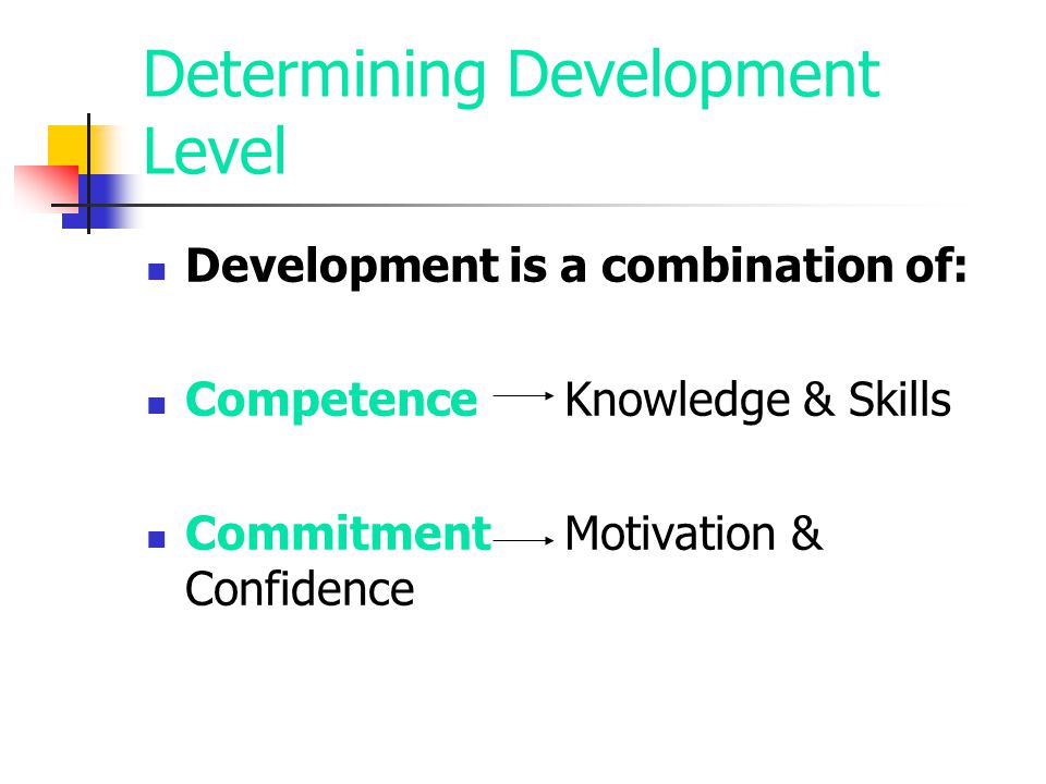 Determining Development Level