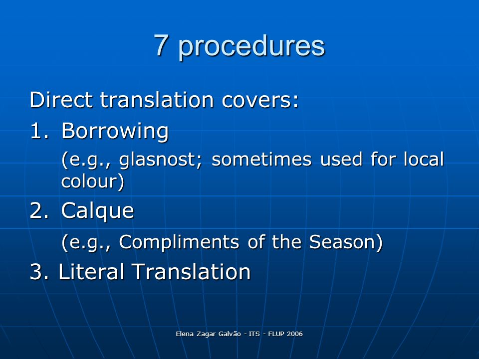 FLUP - Elena Zagar Galvão Faculdade de Letras da Universidade do Porto Mestrado em Tradução e Serviços Linguísticos SCIENTIFIC AND TECHNICAL TRANSLATION. - ppt download