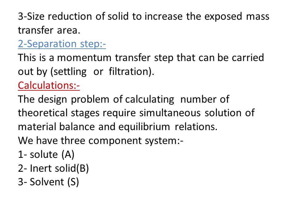 Solid Liquid Extraction Prepared By Dr Ppt Video Online Download
