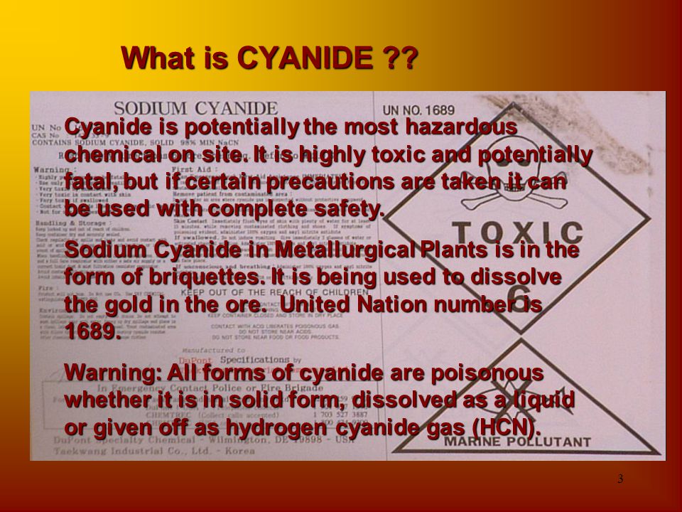 What is CYANIDE