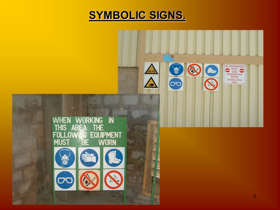 SYMBOLIC SIGNS.