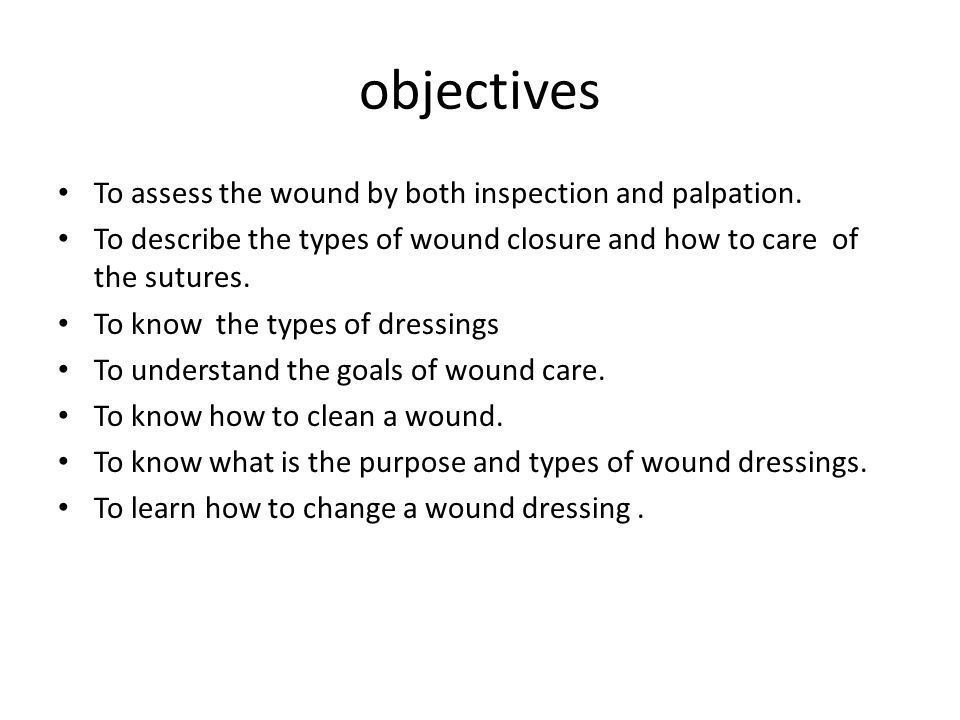 PPT - Wound management and dressing selection PowerPoint Presentation, free  download - ID:5404064