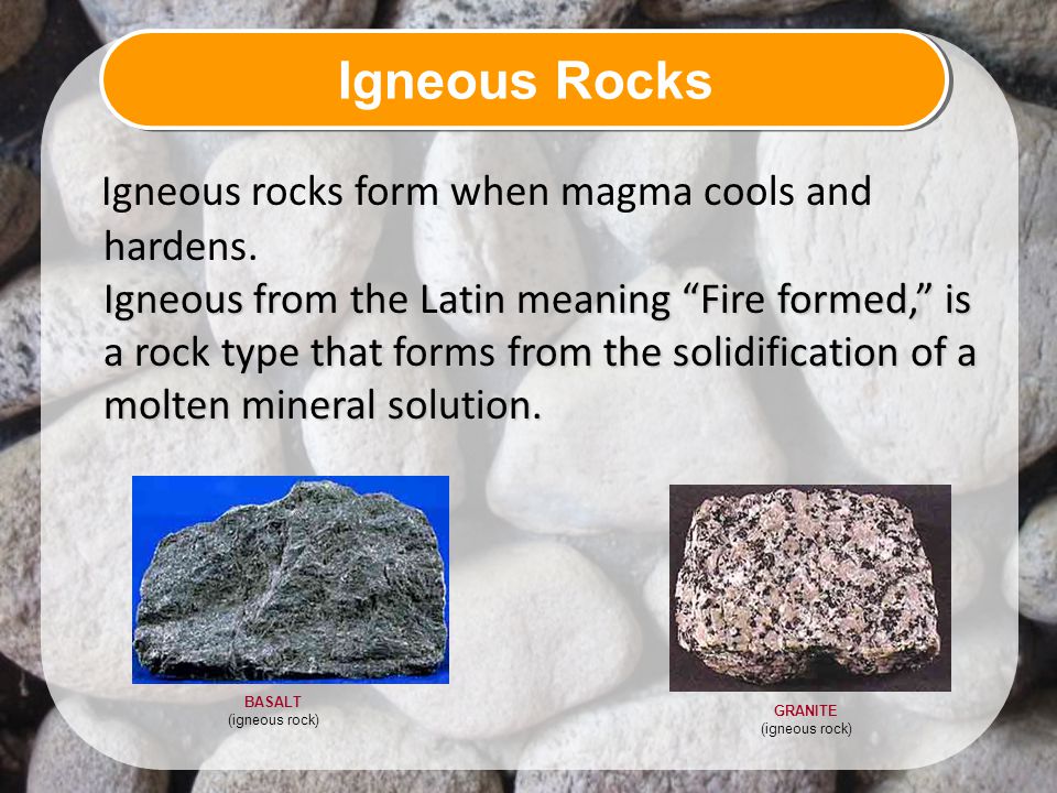 GRANITE (igneous rock)