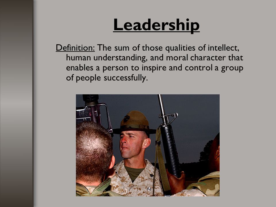 usmc leadership traits