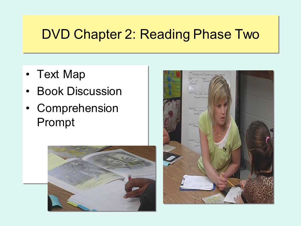 DVD Chapter 2: Reading Phase Two